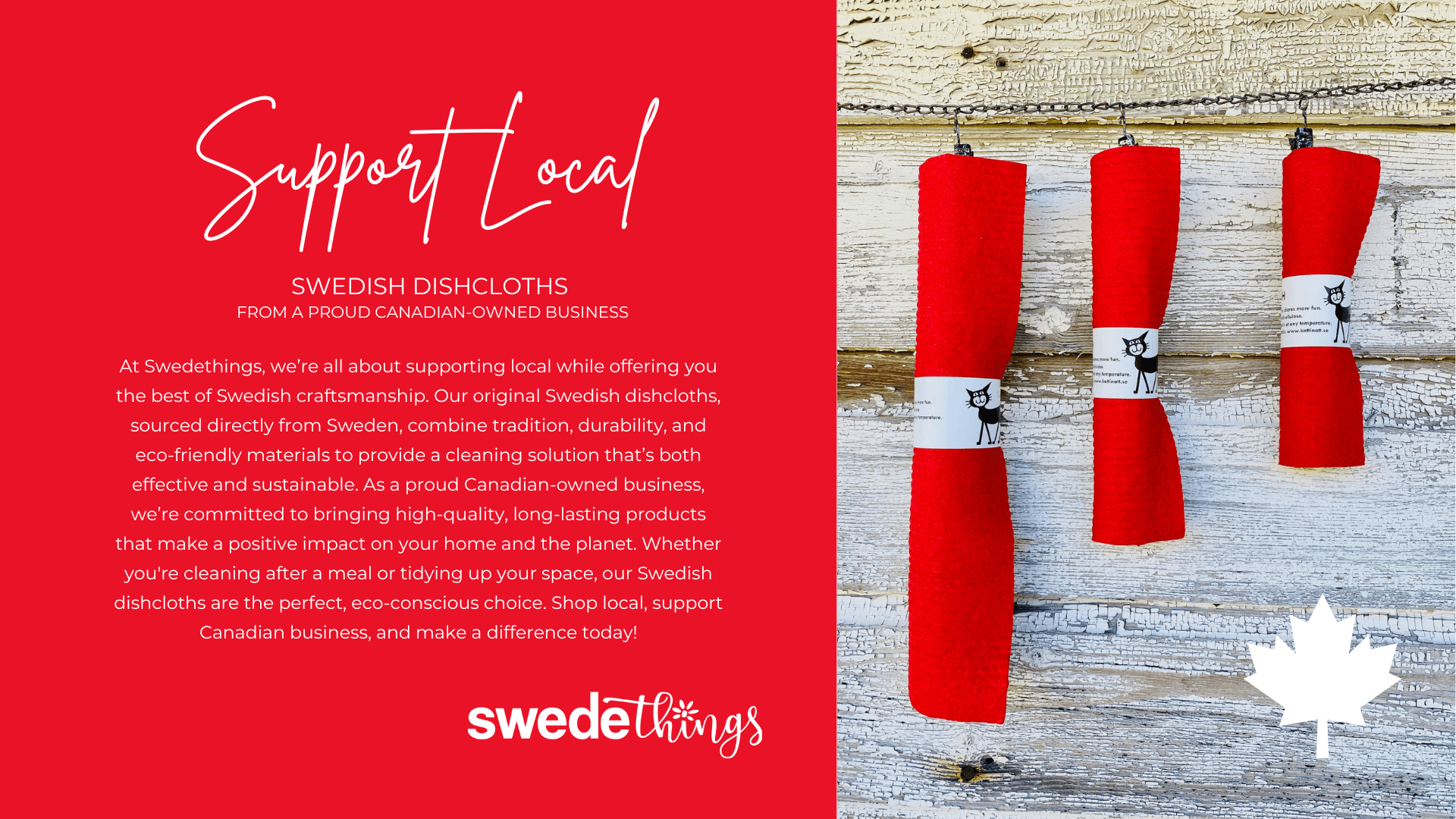 Support Local with Sustainable Swedish Craftsmanship: Discover the Swedethings Difference