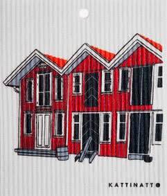 swedethings-cad dishcloth Townhouses