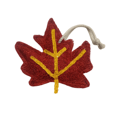 Maple Leaf Loofah