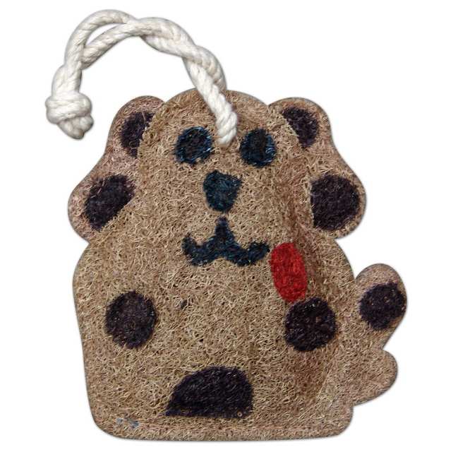 swedethings-cad Home & Garden Loofah Art Dog