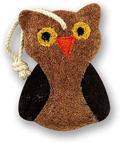 Owl Brown Loofah