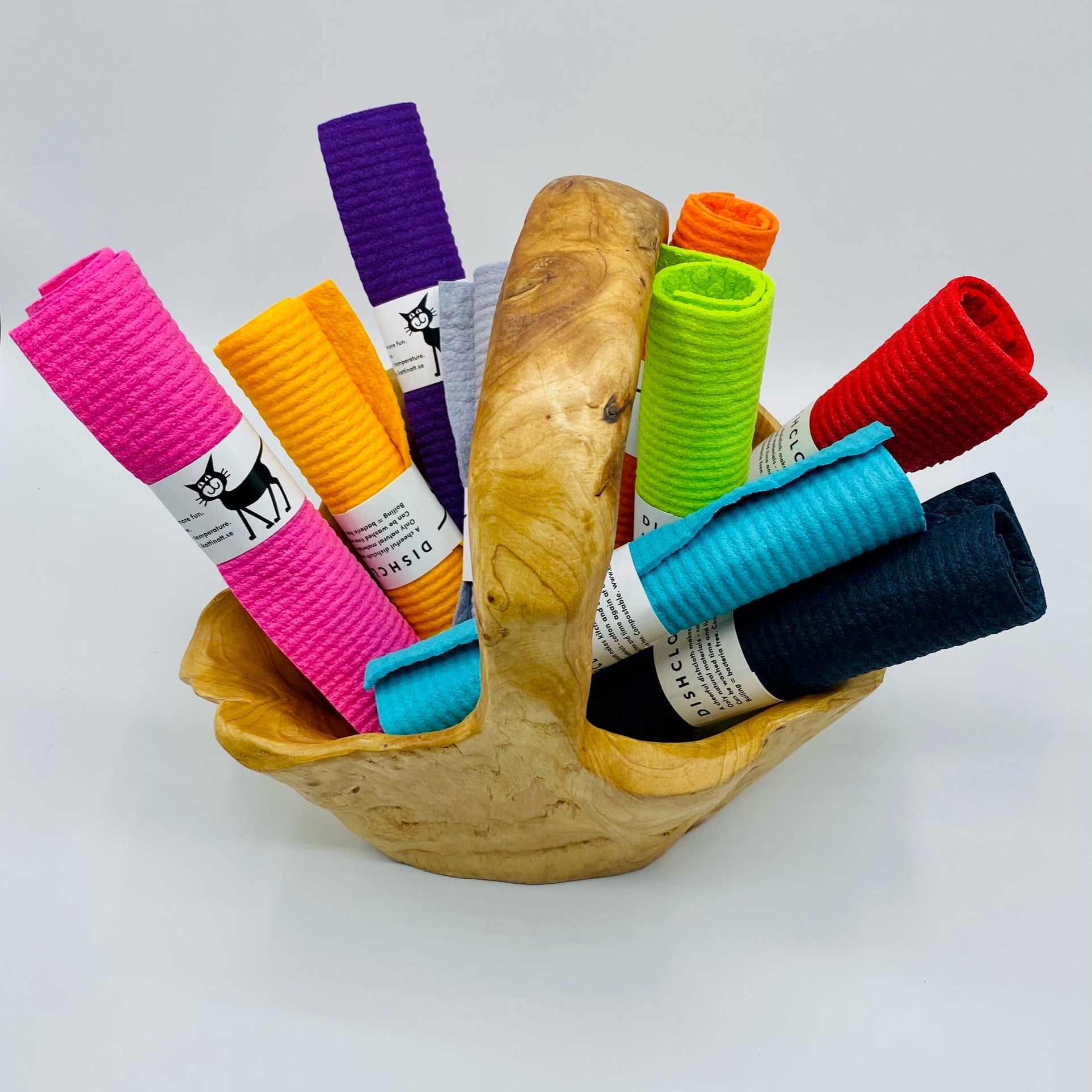 Solid Coloured Dishcloths (Medium)
