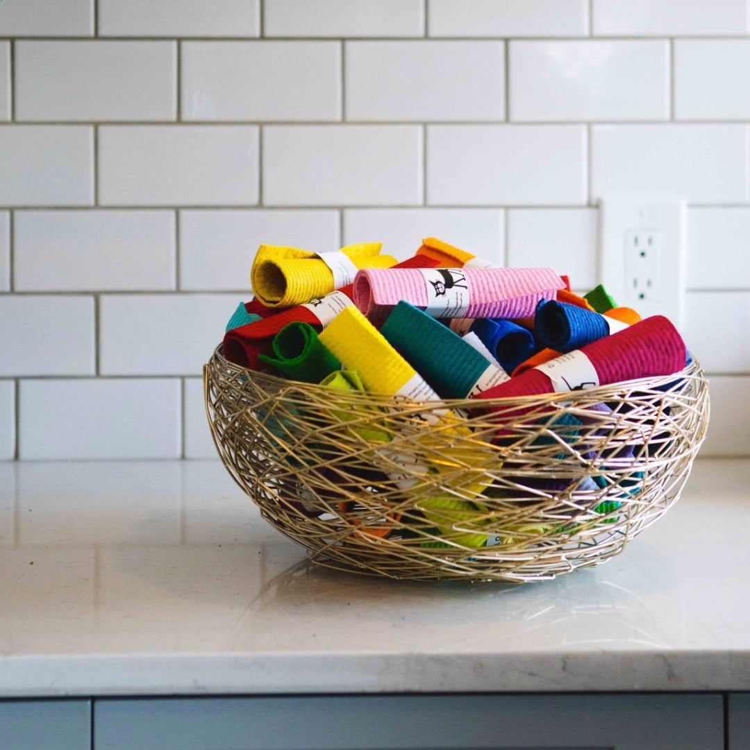 Solid Coloured Dishcloths (Regular)
