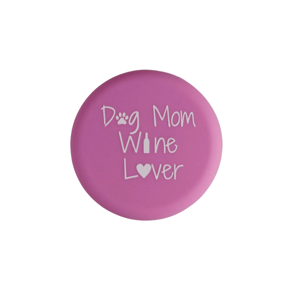 swedethings-cad Capabunga Wine Cap: Dog Mom Wine Lover