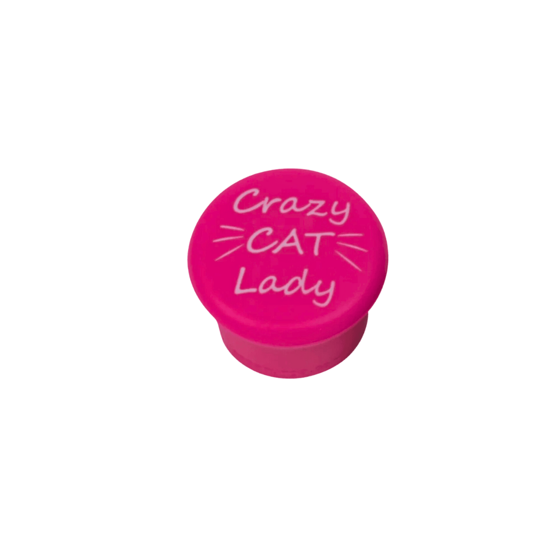 swedethings-cad Capabunga Wine Caps: Cat Lady