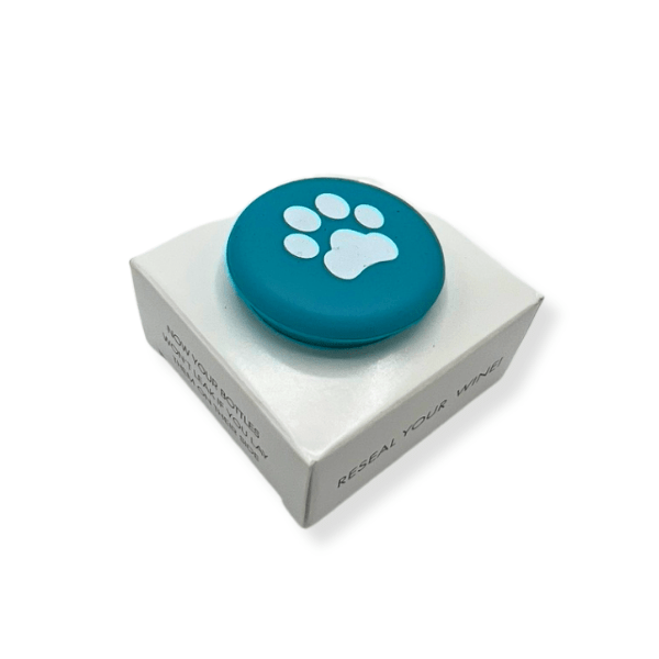 swedethings-cad Capabunga Wine Caps: Dog Paw Print