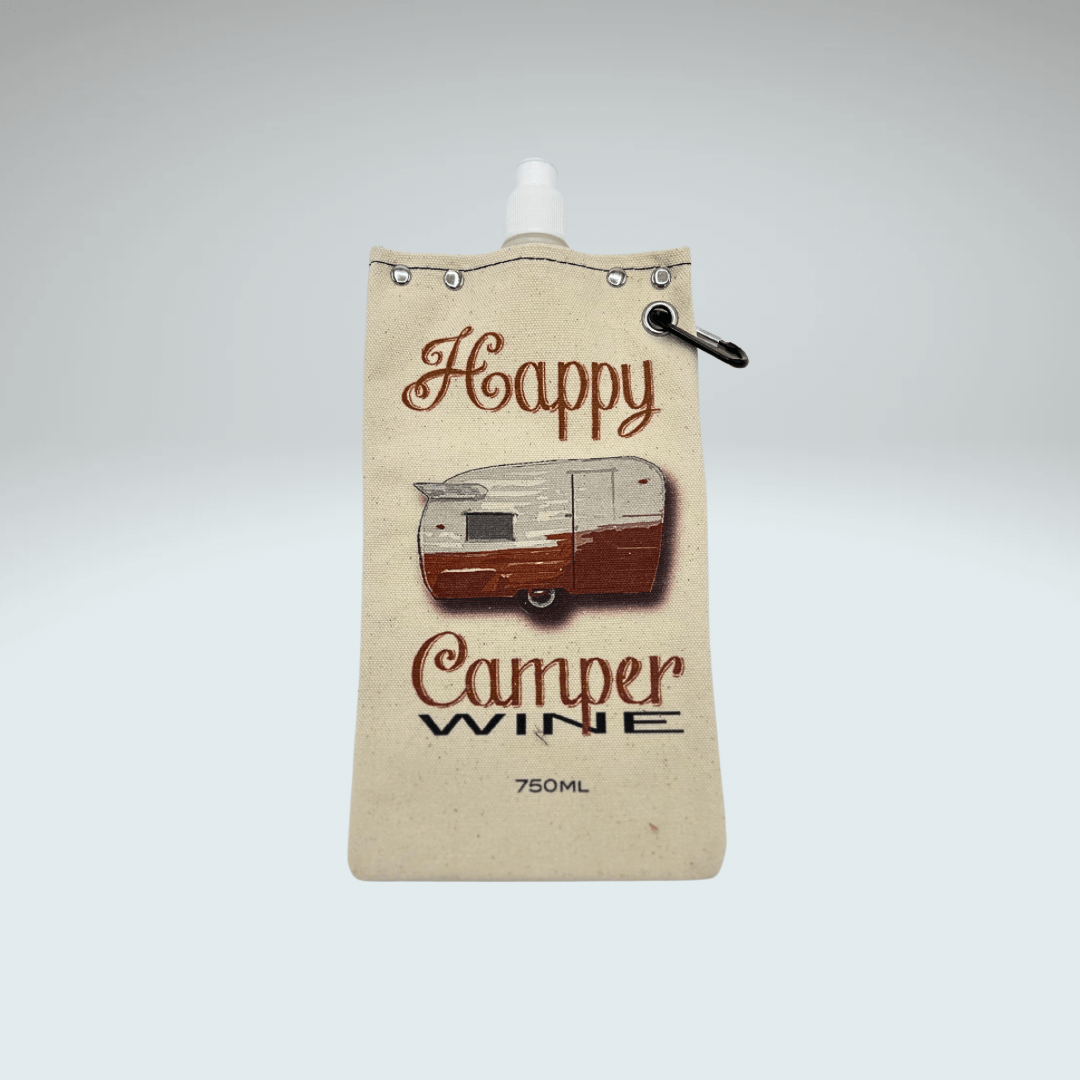 swedethings-cad Capabunga Wine Flask: Camper