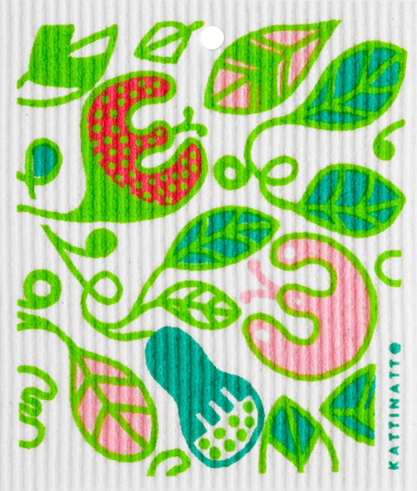 swedethings-cad dishcloth Vines of Colour