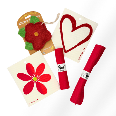Lovable Dishcloth and Loofah Bundle