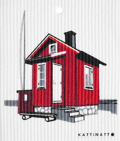 swedethings-cad Home & Garden Red Cabin