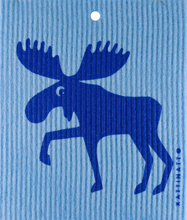 Blue on blue Moose