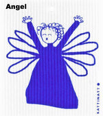  swedethings-cad dishcloth Angel in Blue