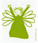  swedethings-cad dishcloth Angel in Green