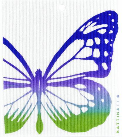  swedethings-cad dishcloth Butterfly Multi Coloured