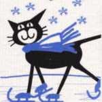 Cat on Skates -  swedethings-cad