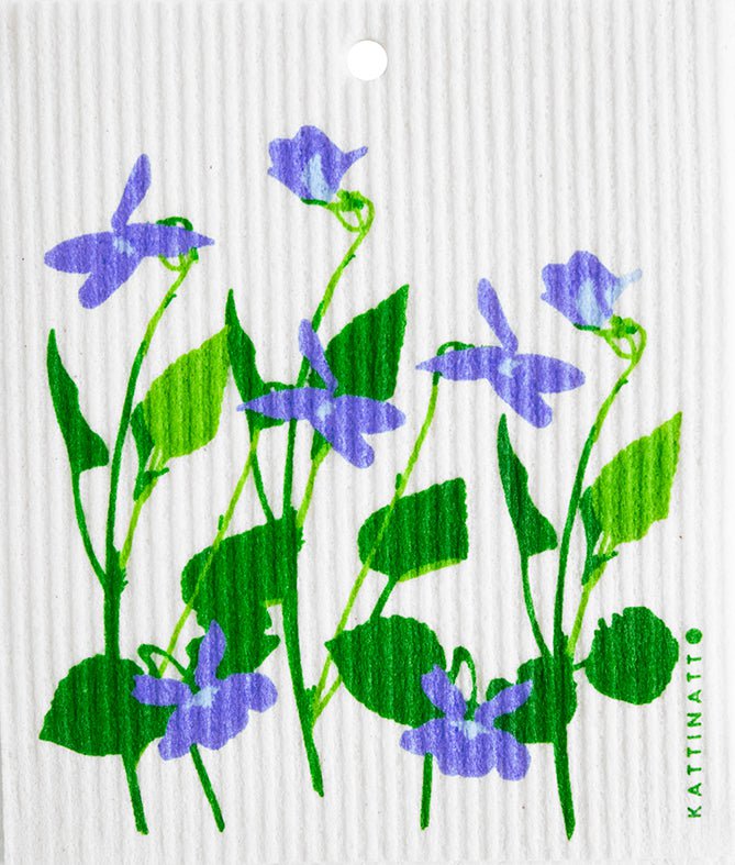 swedethings-cad dishcloth Forest Violets