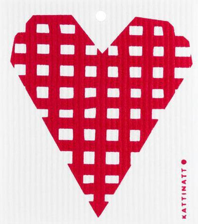 Heart Lattice Red