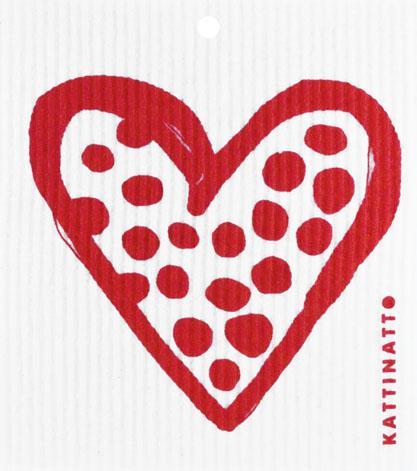 Heart Outline Dots Red -  swedethings-cad