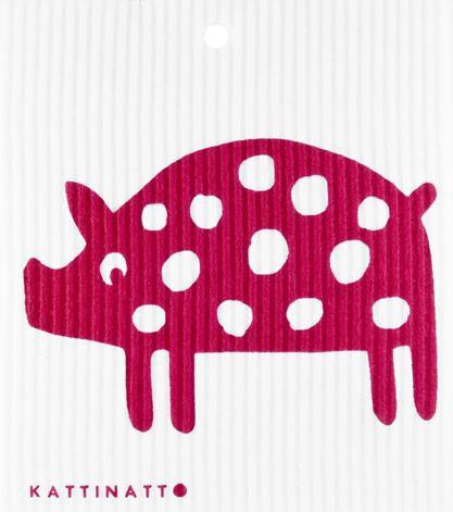 Pig Red Polkadots -  swedethings-cad