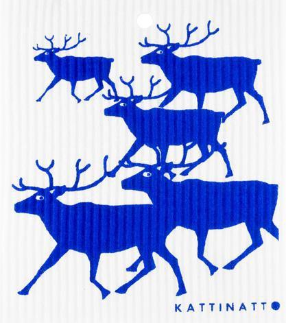 Reindeers Blue -  swedethings-cad