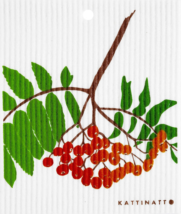  swedethings-cad dishcloth Rowan Berries