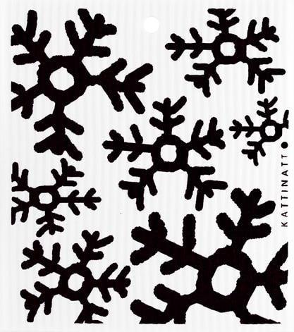 Snowflakes Black -  swedethings-cad