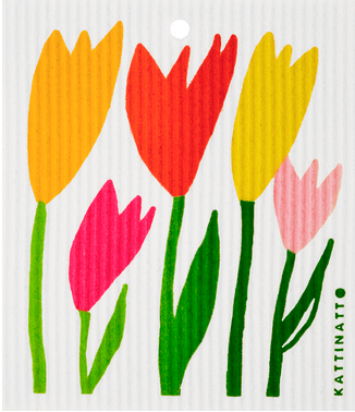 Tulips: Yellow and Pink