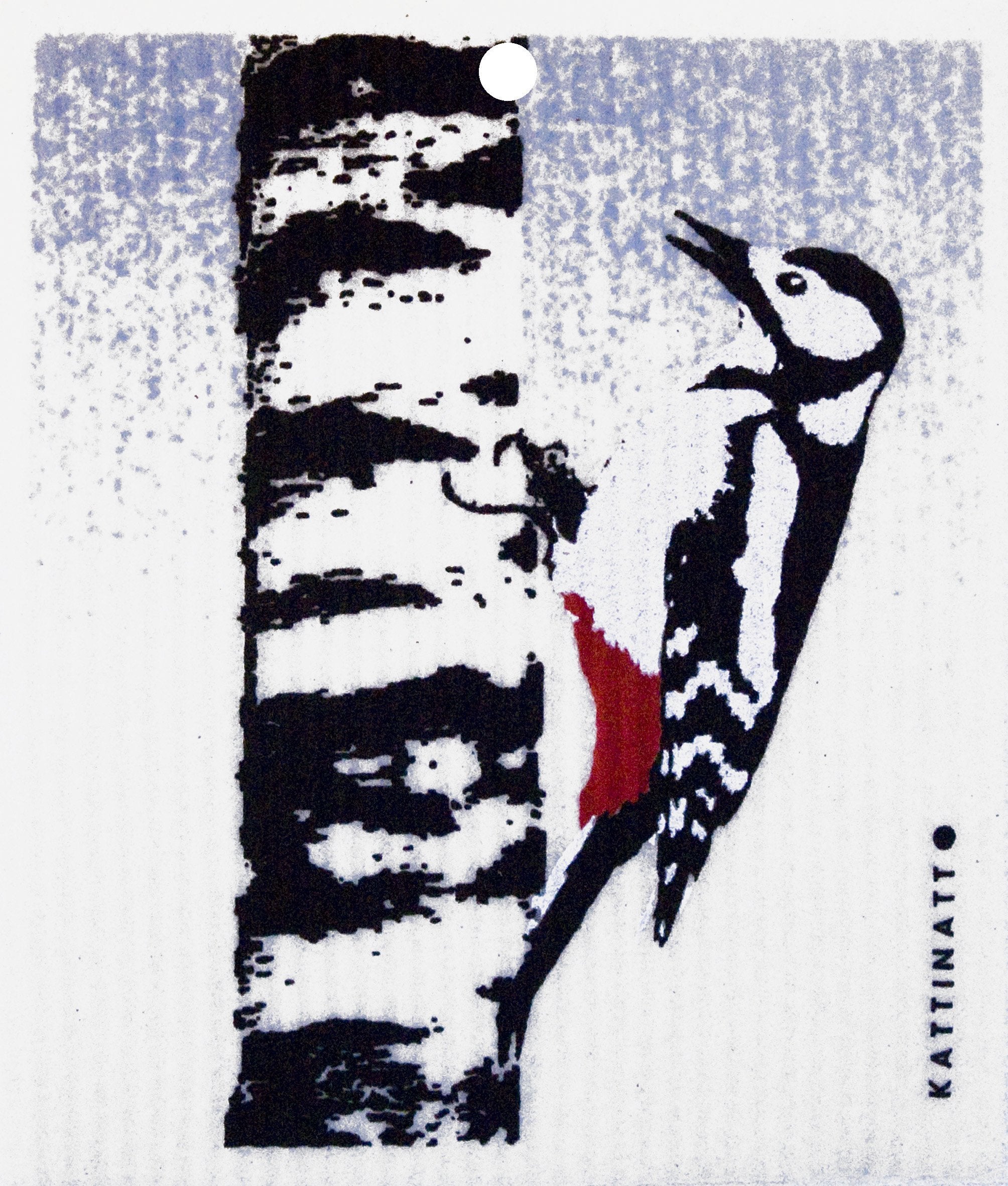  swedethings-cad dishcloth Woodpecker
