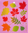 Autumn Leaves on Pink