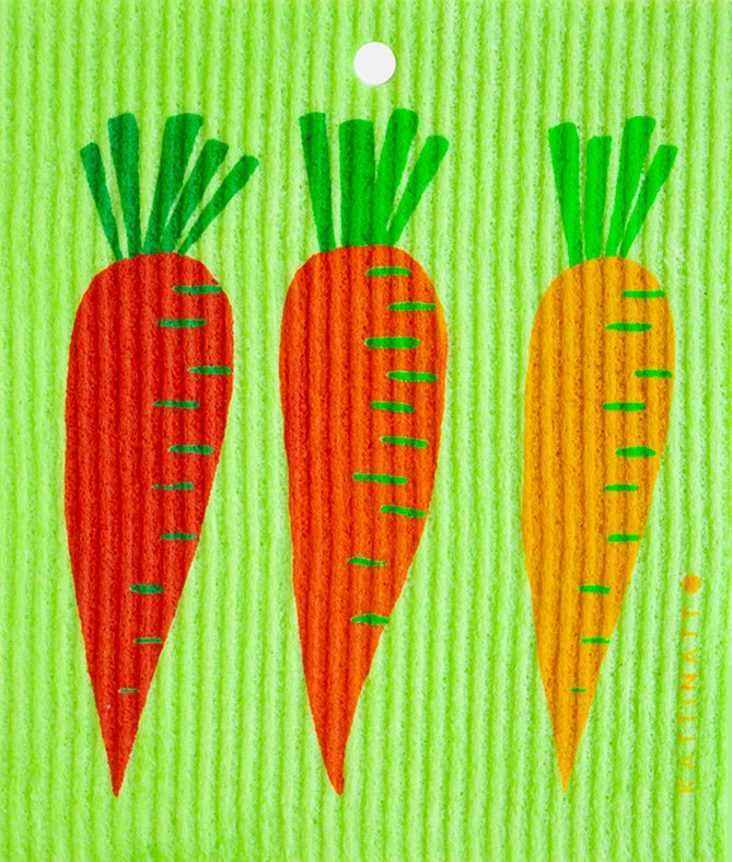 swedethings-cad Home & Garden Carrots on Green