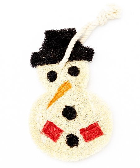 swedethings-cad Home & Garden Loofah Art Snowman