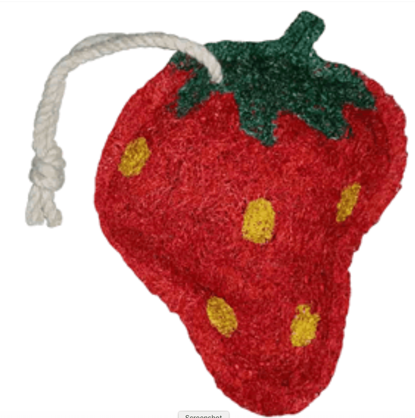 swedethings-cad Home & Garden Strawberry Loofah