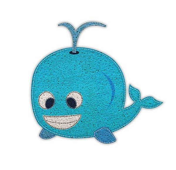 swedethings-cad Home & Garden Whale Loofah