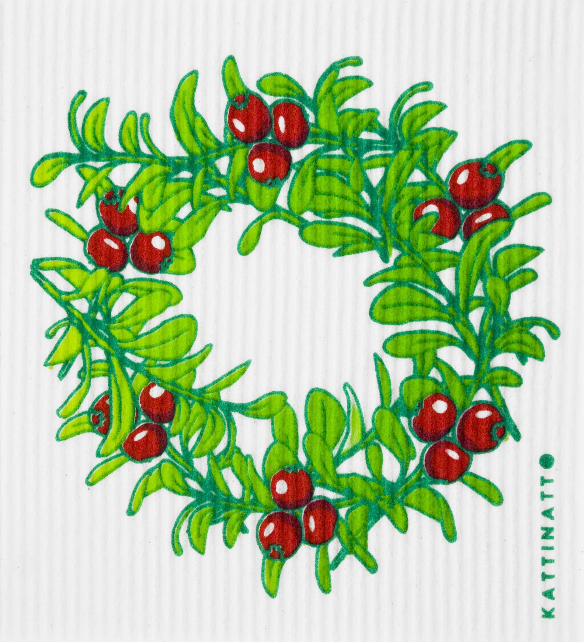  swedethings-cad Lingonberry wreath medium