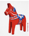 Dala Horse Red Medium Size
